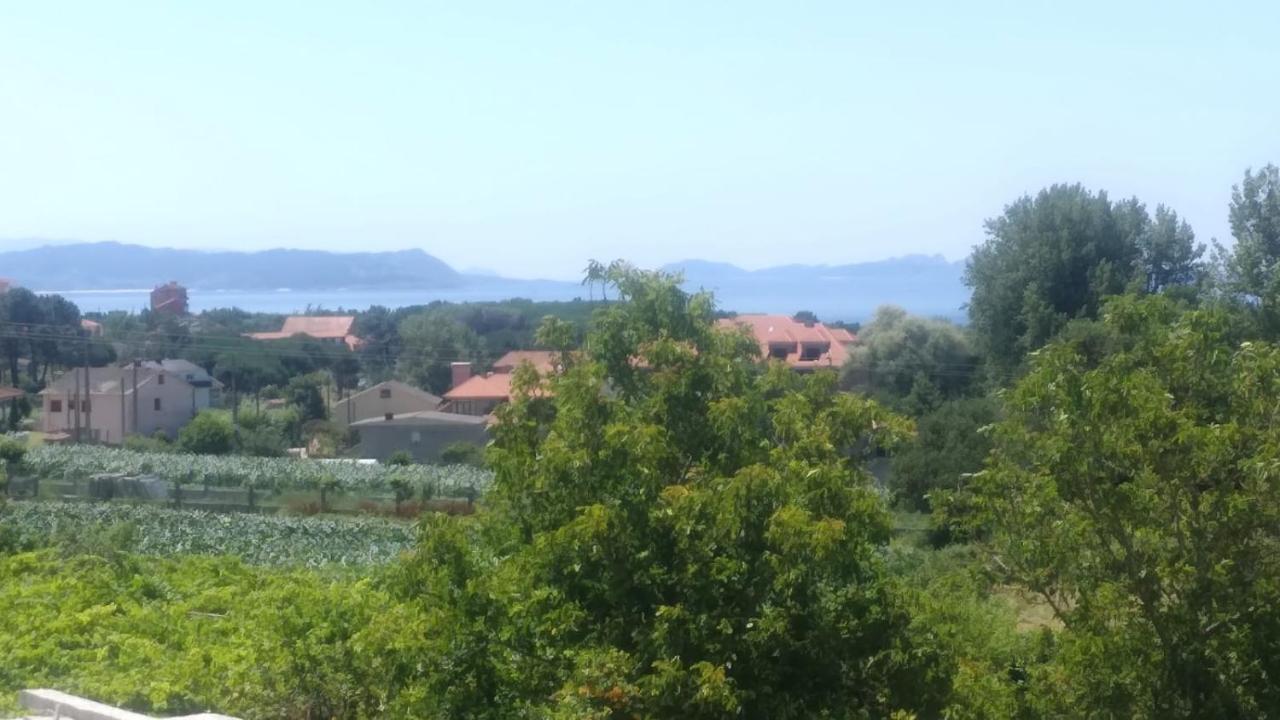 Chalet Con Vista A Las Islas Cies Sanxenxo Exterior photo