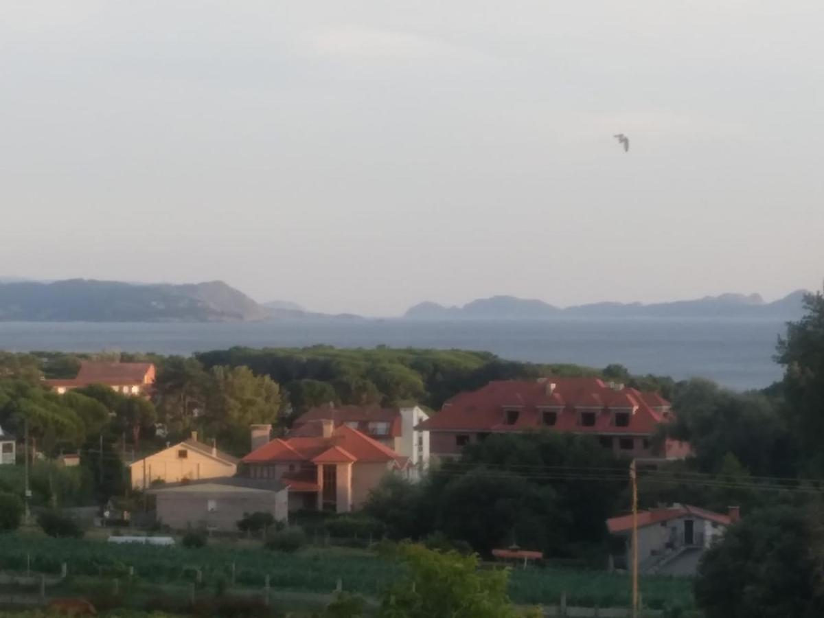Chalet Con Vista A Las Islas Cies Sanxenxo Exterior photo